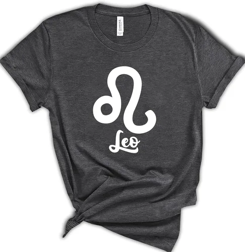 Vista 2 de Regalos del signo del zodiaco Leo, camisetas de cumpleaños de agosto para mujeres u hombres, regalos del zodiaco para quienes nacieron en agosto