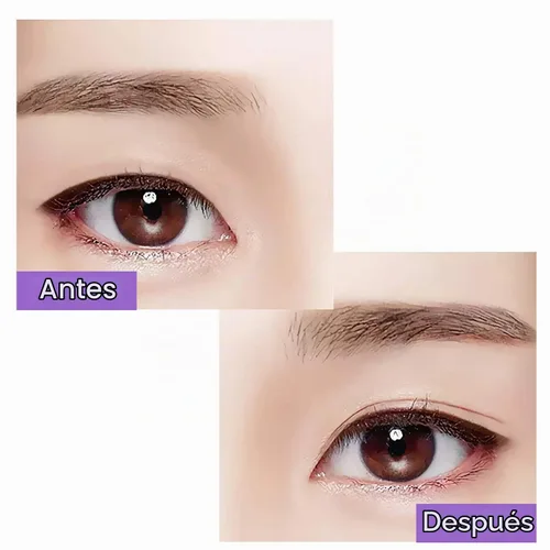 Vista 3 de Elevación de ojos de las tiras correctoras del párpado de las etiquetas engomadas naturales Adhesivo unilateral
