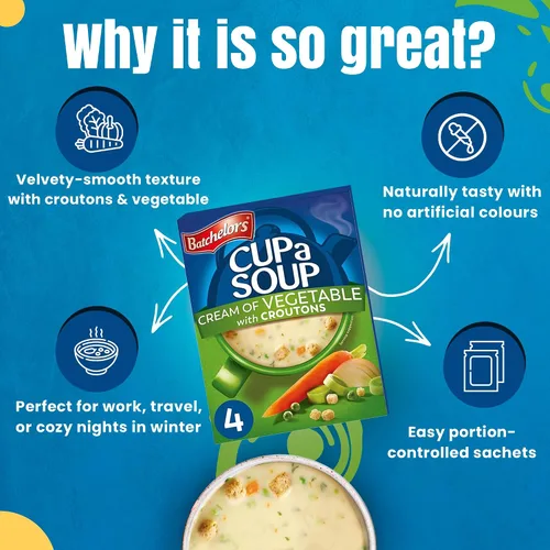 Vista 7 de Batchelors Taza una crema de sopa de verduras