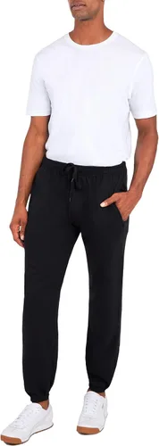 Vista 4 de Andrew Scott Pantalones deportivos de forro polar para hombre, paquete múltiple, pantalones deportivos de ajuste holgado para entrenamiento, correr
