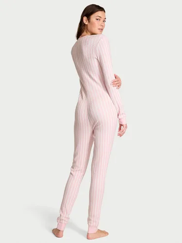 Vista 3 de Victoria's Secret Mono térmico de manga larga, ropa de dormir para mujer (XS-XXL)