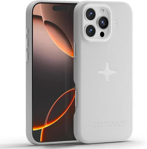 Vista 44 de MOFT Snap Case MOVAS™ para iPhone 16 Pro Max, compatible con MagSafe, funda magnética de cuero vegano premium con sensación suave, color duradero