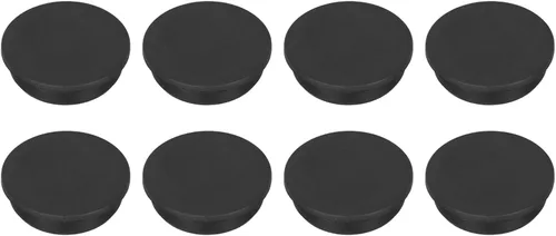 Vista 203 de MECCANIXITY - Tapones de silicona en forma de T (26mm, 1 pulgada de diámetro), color negro