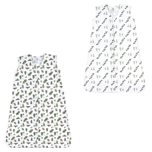 Vista 17 de Luvable Friends - Saco de dormir para bebé sin mangas, diseño unisex, Saco de dormir de algodón sin mangas, saco de dormir, manta, 0-6 meses