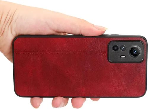 Vista 6 de Funda compatible con Xiaomi Redmi Note 12S 4G, piel sintética retro ultradelgada a prueba de golpes, compatible con Xiaomi Redmi Note 12S 4G