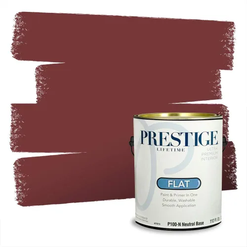 Vista 566 de Prestige Paints Pintura exterior e imprimación en uno, 1 galón, plano, coincidencia comparable de Valspar* Amber Rose*