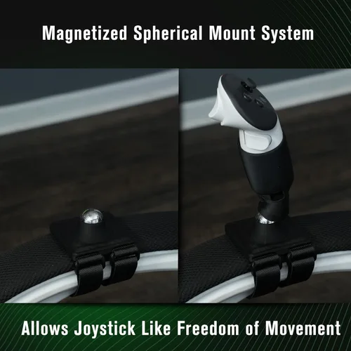 Vista 3 de DeadEyeVR Advanced Flight Stick - Magnetic HOTAS Joystick Adapter
