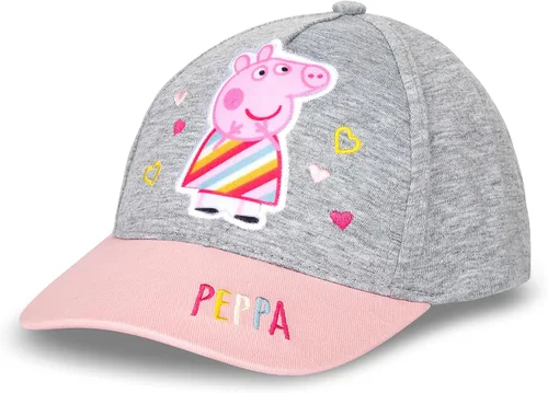 Vista 7 de Hasbro Gorra de béisbol para niñas, Peppa Pig ajustable, para niños de 2 a 4 años Azul