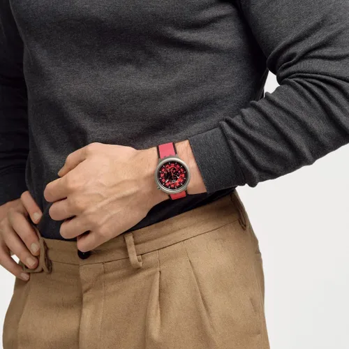 Vista 3 de Swatch Big Bold Irony SB07S110 Reloj rojo jugoso, Rojo -, Moderno