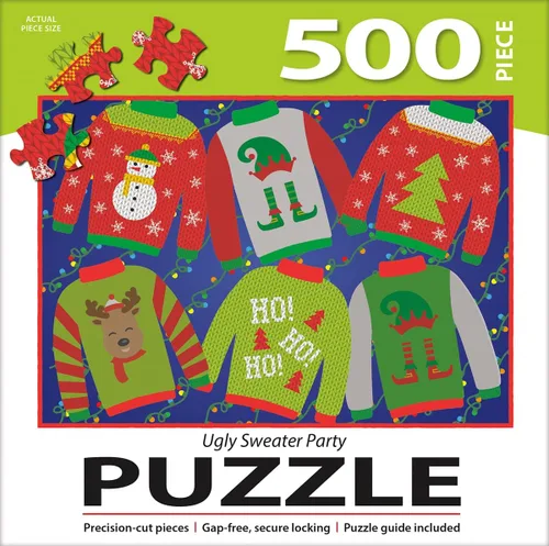 Vista 3 de Turner Licensing Suéter Puzzle UG de 500 piezas, multicolor