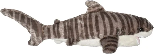 Vista 7 de Wild Republic - Peluche de tiburón tigre, muñeco de felpa, juguete de peluche, regalos para niños, colección Cuddlekins - 13 pulgadas