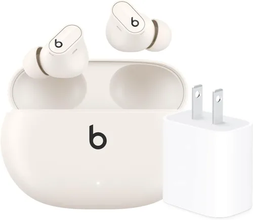 Vista 8 de Beats Studio Buds + Auriculares inalámbricos con cancelación de ruido, compatibilidad mejorada con Apple y Android, micrófono integrado