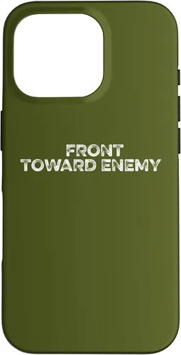 Vista 20 de Funda para iPhone 16 frente a la mina enemiga militar veterano ejército Claymore Mines Case