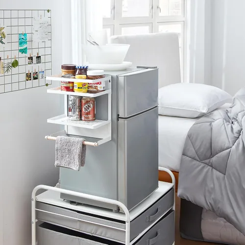 Vista 2 de DormCo Suprima® - Estantes magnéticos para nevera, color blanco