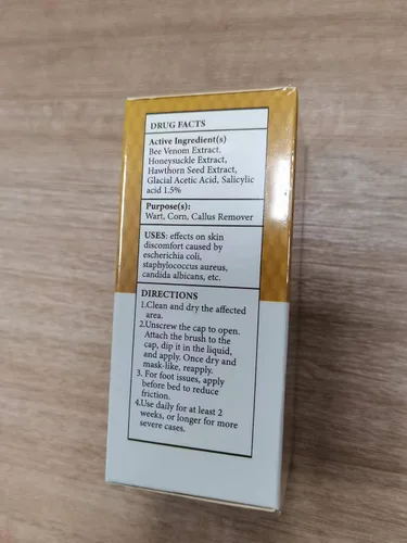 Vista 9 de SupreH Eliminador de verrugas de veneno de abeja de acción rápida: congelación de verrugas con ácido salicílico y crema de veneno de abeja