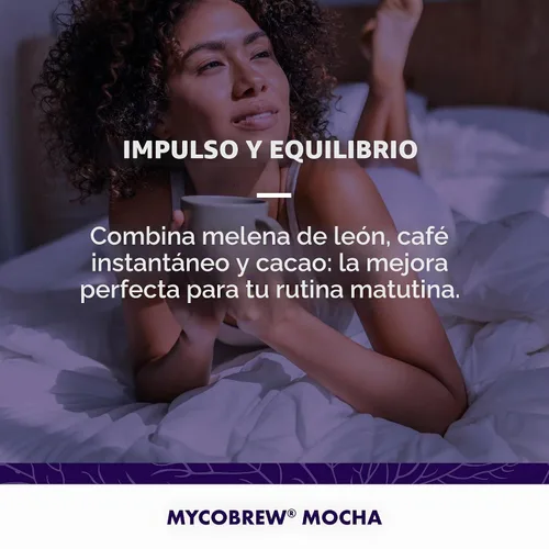 Vista 4 de Host Defense MycoBrew Mocha, café instantáneo de melena de león, 10