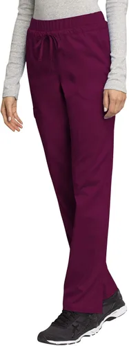 Vista 4 de Pantalones quirúrgicos suaves, elásticos y de estilo cargo con cordón para mujer, de la colección Workwear (modelo WW105)