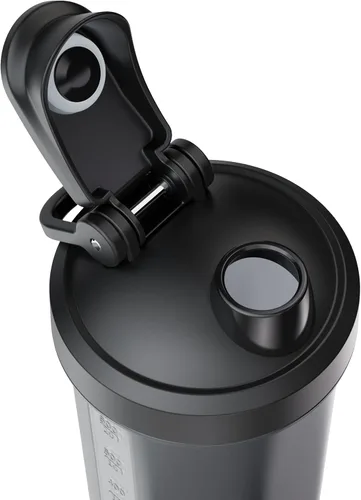 Vista 3 de VOLTRX Botella agitadora de proteínas, mezclador eléctrico recargable USB C, vasos agitadores para batidos de proteínas y batidos de reemplazo