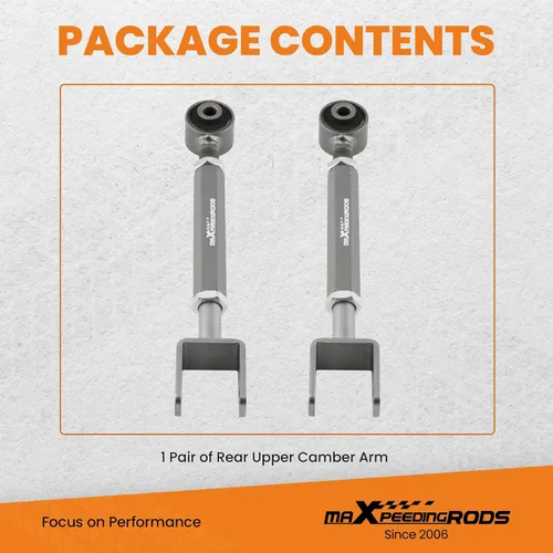 Vista 4 de maXpeedingrods Brazo de Control Trasero Superior para Chrysler Sebring 2007-2010, para Dodge Journey Avenger 2008-2010, 1 Par de Brazos de Cámber