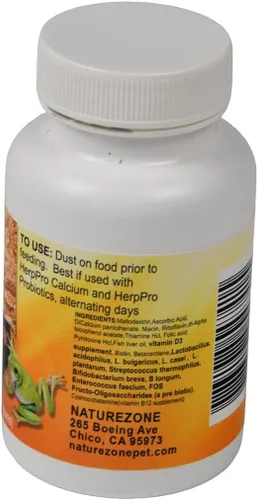 Vista 3 de Naturaleza Zona Bearded Dragon Vitaminas & Probiotics 3 oz