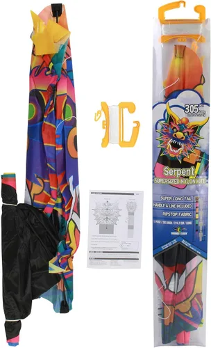 Vista 4 de X-Kites 305" Serpent - Cometa de gran