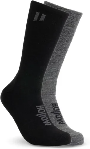 Vista 7 de HOLLOW Alpaca Crew Socks for Men and Women, Running, Hiking, Outdoors, Designed for Comfort and Performance