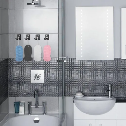 Vista 6 de Esponja de baño exfoliante, esponja de baño asiática para ducha, hidratante y exfoliante, esponja corporal, masajeador de celulitis, removedor
