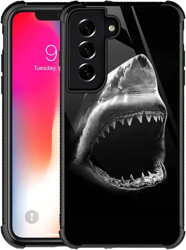 Vista 55 de Funda compatible con Samsung Galaxy S21, diseño de elefantes africanos, diseño increíble a prueba de golpes, antiarañazos, carcasa trasera