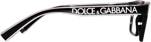 Vista 3 de Dolce & Gabbana Gafas graduadas DG 5102 501 Negro, NegroBlanco Detalles