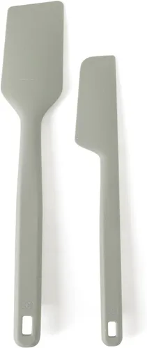 Vista 10 de Calphalon Raspador de tarros de borde, espátula de silicona de 9 pulgadas, raspador de limpieza flexible para tarros, botellas y recipientes