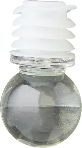 Vista 3 de KitchenCraft KCOILGLASS - Botella de vinagre/aceite de oliva, 10.1 fl oz, color blanco