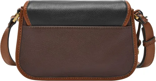 Vista 2 de Fossil Heritage - Bolso bandolera de piel con solapa para mujer