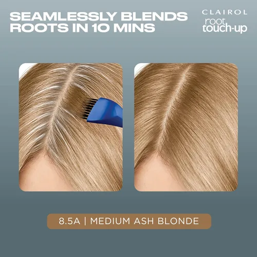 Vista 47 de Clairol Root Touch-Up de Nice'n Easy Tinte Permanente para el Cabello, 10 Rubio Extra Claro, Paquete de 1 Clairol Root Touch Up - Tinte permanente