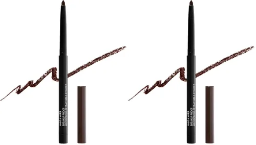 Vista 17 de Wet n Wild Mega Last - Delineador de ojos retráctil a prueba de ruptura, negro, 0.008 onzas (paquete de 1)
