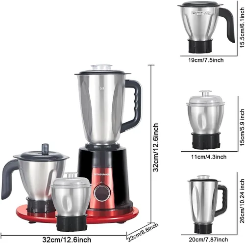 Vista 7 de Amoladora mezcladora VITASUNHOW 800W