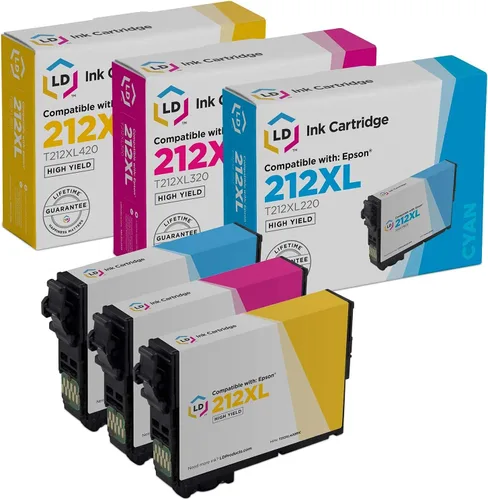 Vista 12 de LD Productos remanufacturados Reemplazos para Epson 212xl Cartucho de tinta T212XL 212 XL T212XL120 Alto rendimiento para uso en Workforce XP-4100