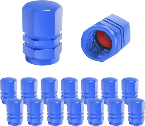 Vista 15 de 16 tapones universales para válvulas de neumáticos, impermeables, herméticas para automóviles, bicicletas, motocicletas, camiones (negro)