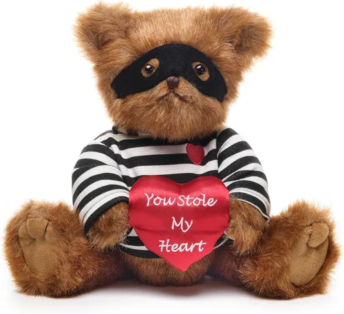 Vista 9 de Bearington I Love You More Oso de San Valentín - Oso de peluche de San Valentín suave y tierno de 6" con pelaje esponjoso - Adorable oso de peluche