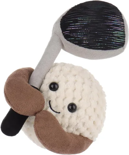 Vista 5 de Albaricoque Cordero Feliz Golf Peluches Animales Suave Lindo Peluche Juguetes para Bebé 5