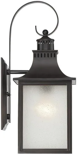 Vista 5 de Savoy House 5-259-25 - Linterna de pared con tres luces Black