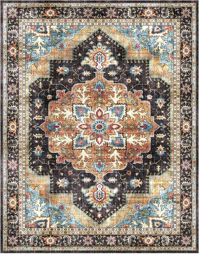 Vista 8 de Gertmenian Alfombra de Área Interior Boho Decoración del Hogar para Entrada, Dormitorio, Sala de Estar, Oficina, Cocina Alfombras de Acento