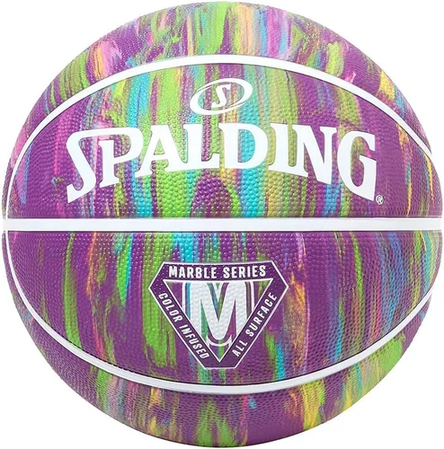 Vista 13 de Spalding - Pelota de baloncesto diseño n.º 6 de goma