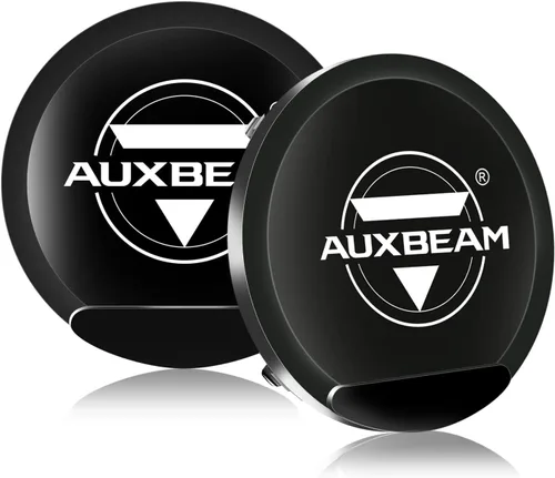 Vista 10 de Auxbeam Cubiertas protectoras negras de 7 pulgadas, protector de luz redondo para todo terreno, cumple con Street Road, tapa de lente de 7 pulgadas