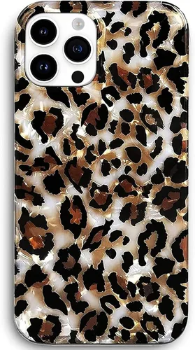 Vista 8 de J.west Funda compatible con iPhone 11 Pro Max de 6.5 pulgadas, diseño de leopardo para mujeres y niñas, bonito diseño de patrón de guepardo, funda