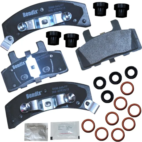 Vista 461 de Bendix - Pastillas de freno Priority1 CFM149 para Blue Bird TC1000, Chevrolet C30, Pickup, C35, C3500HD, G30, Van, K30, P30, R30, R3500, V30, V3500