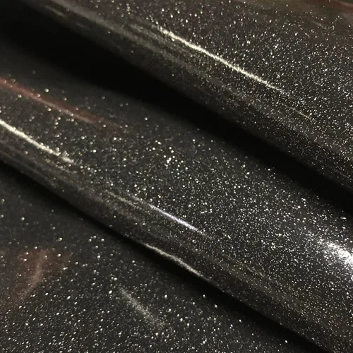 Vista 14 de Tela de vinilo brillante, hojas de piel sintética con purpurina suave, material brillante, ideal para hacer bolsas de tapicería, lazos para el pelo