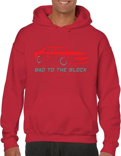 Vista 31 de Bad To The Block - Sudaderas con capucha y cuello redondo para hombre