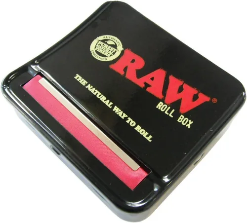 Vista 2 de RAW - Papeles de liar naturales sin refinar, caja de liar automática, tamaño King de 2.756 in