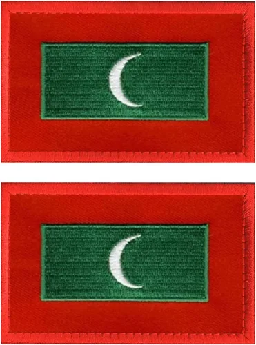 Vista 129 de 2 unidades AliPlus Parches de bandera de Afganistán bordados, parches tácticos militares de moral con gancho y bucle