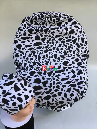 Vista 5 de Rosy Kids Funda elástica para asiento de automóvil infantil, funda de asiento de automóvil de jersey, bufanda elástica de enfermería, cubierta